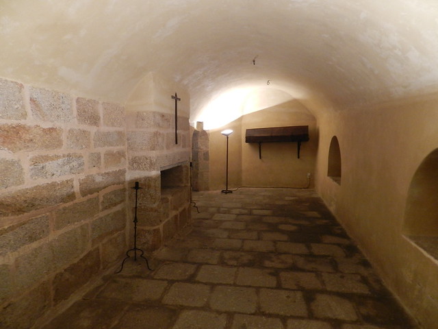 cripta de la iglesia del Monasterio San Jerónimo de Yuste Cuacos de Yuste Cáceres