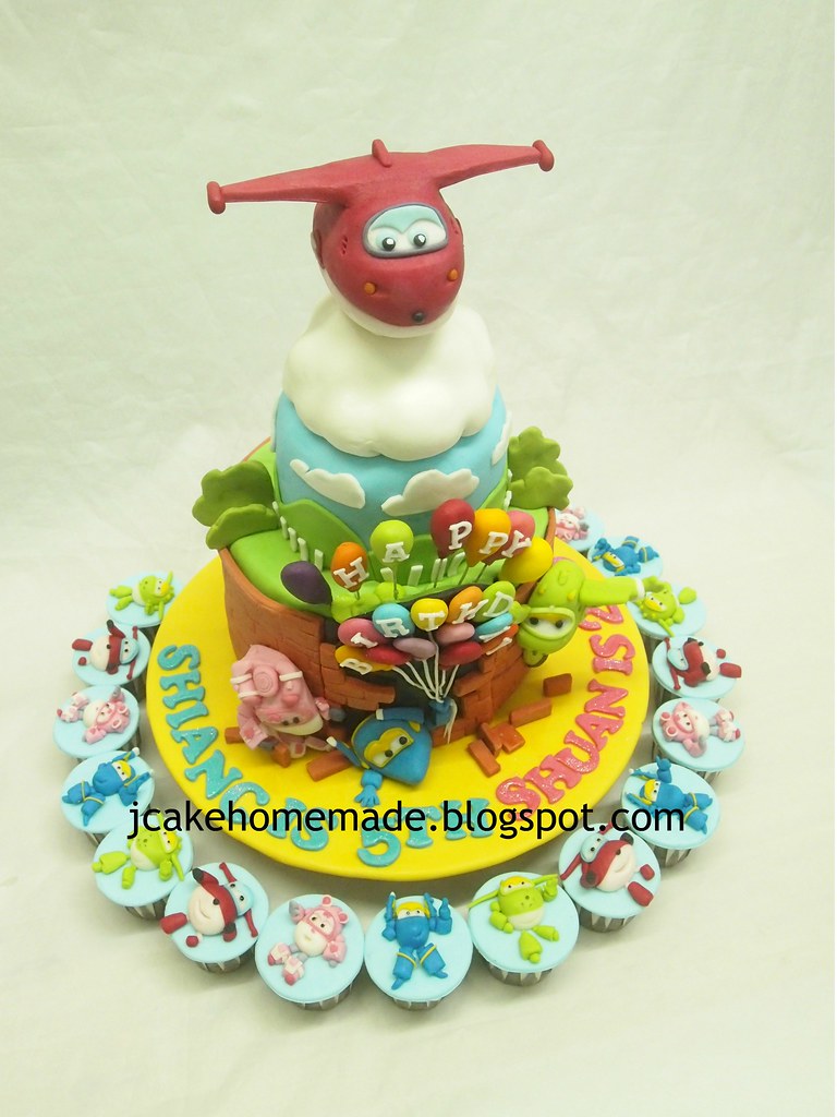 Super Wing cartoon birthday cake 超级飞侠 蛋糕