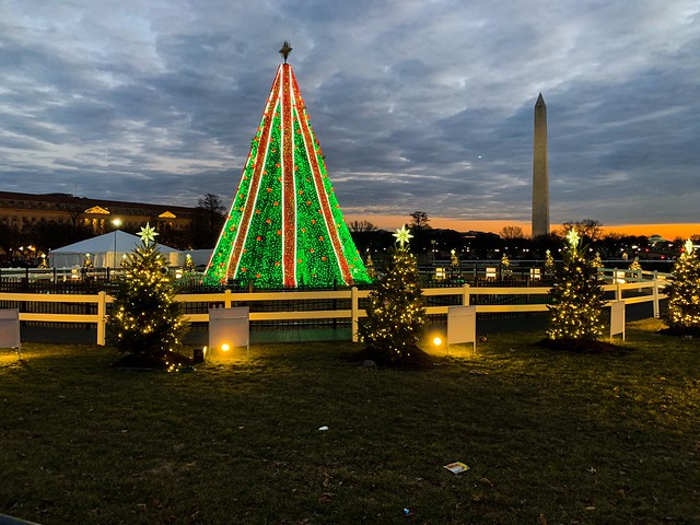 The Ellipse in Washington on December 23rd.