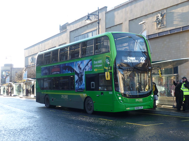 Xplore Dundee 6688 in High Street, Dundee.