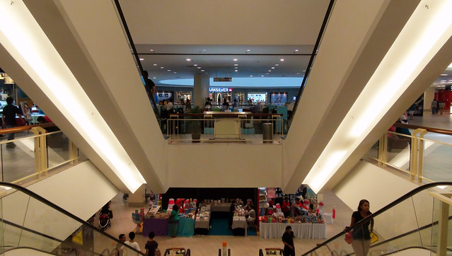 Inside Queensbay Mall