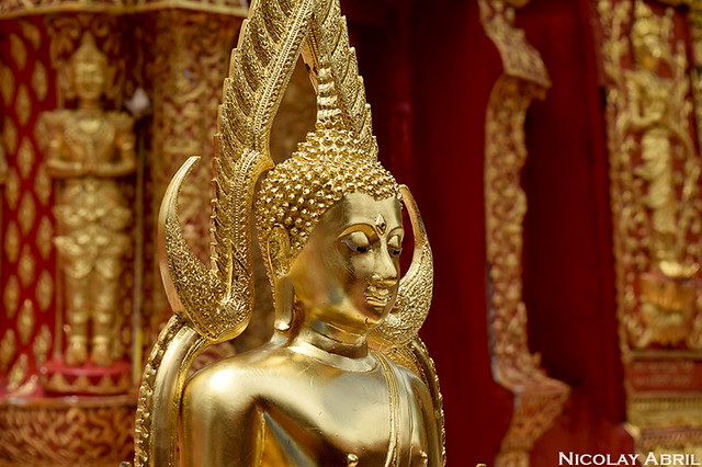 Golden Buddha at Wat Phra That Doi Suthep