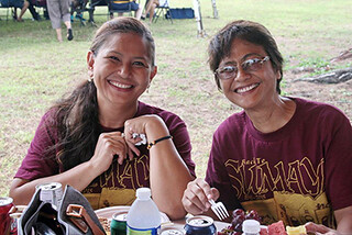 The Back to Sumay day event held annually for former residents and their descendants. In 2015, the event was held April 11. Photo courtesy of Edward B. San Nicolas.