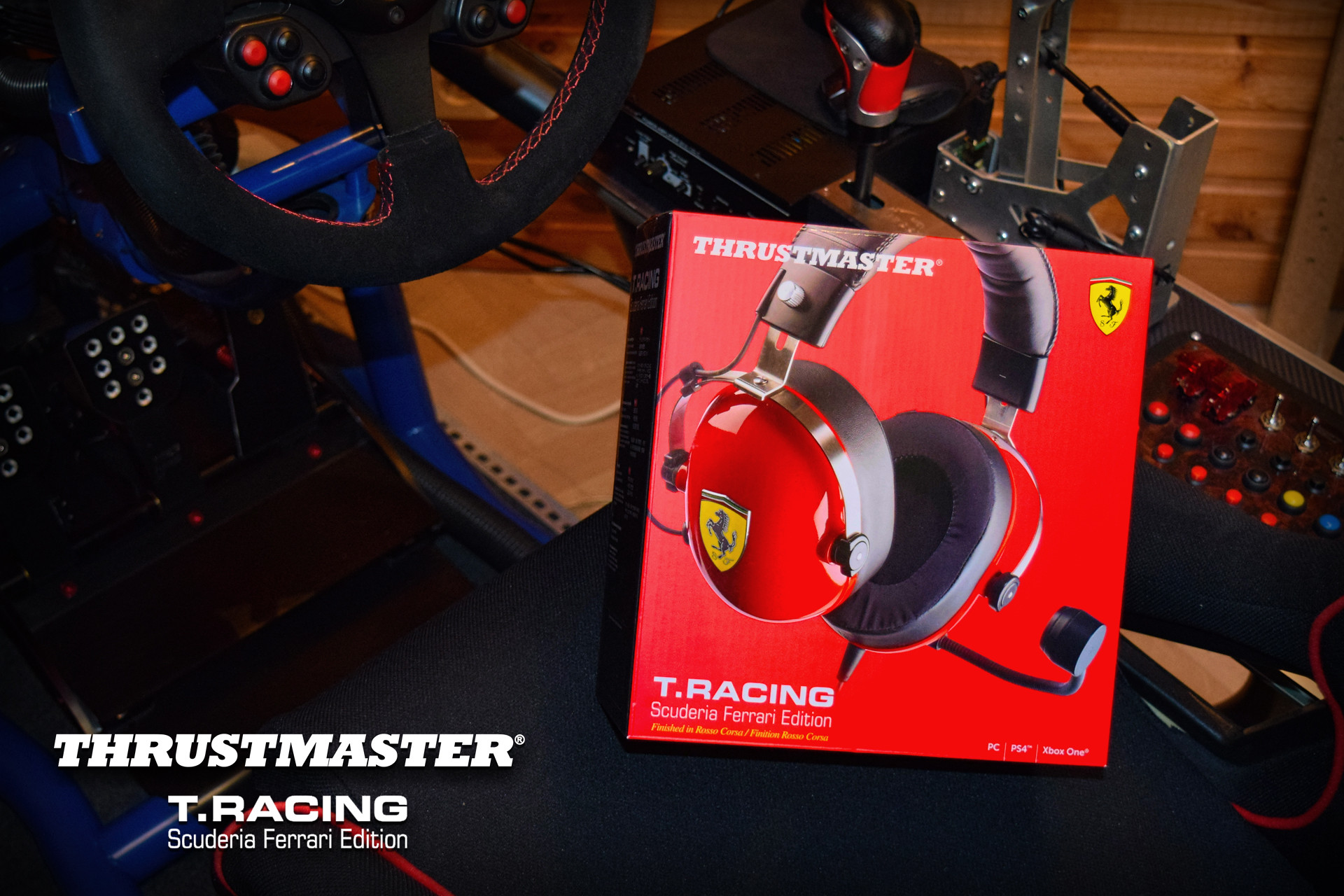 Thrustmaster T.Racing Scuderia Ferrari Edition Headset Review - Bsimracing