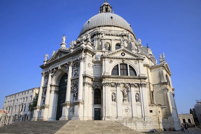 Basilica di Santa Maria della Salute, Venice, Italy.