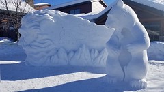 Snow Sculptures