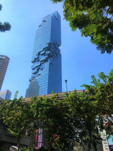 Bangkok’s Mahanakhon Tower. For me it is the LEGO tower. iPhone photo