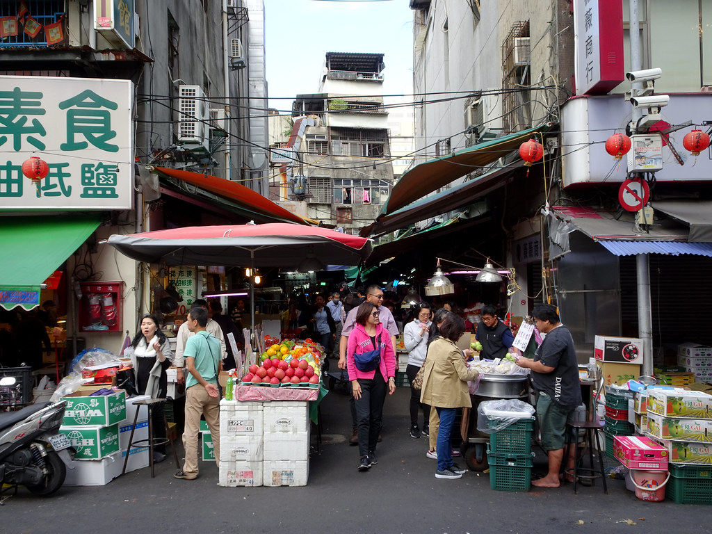 Chengzhong market in Taipei