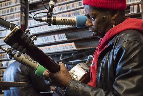 Walter Wolfman Washington at WWOZ's 38th birthday - 12.4.18. Photo by Ryan Hodgson-Rigsbee rhrphoto.com.