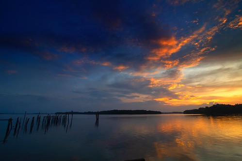 sunrise reflection cloud lumut waterfront perak malaysia travel place trip canon eos700d canoneos700d canonlens 10mm18mm wideangle happyplanet asiafavorites