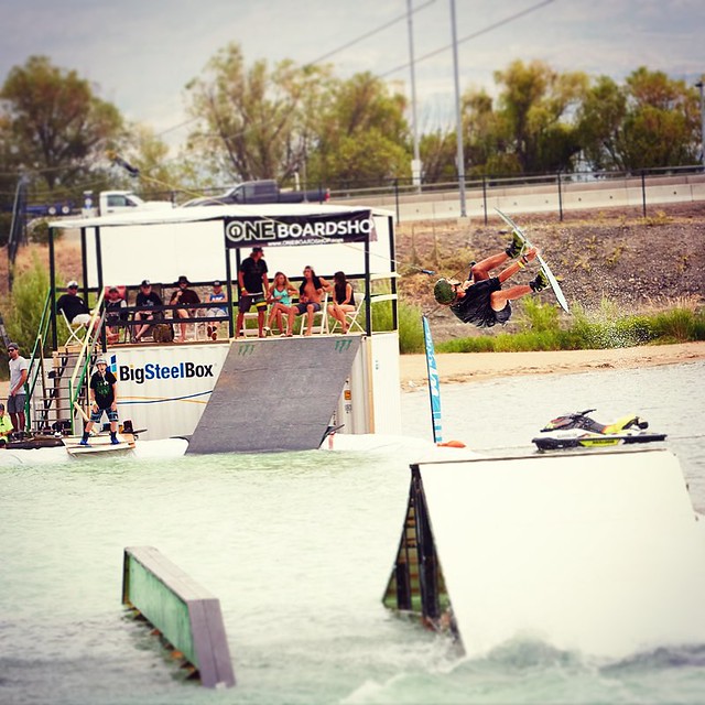 Bigair on the first day @cogfestival Water Zone. #wakeboa… | Flickr