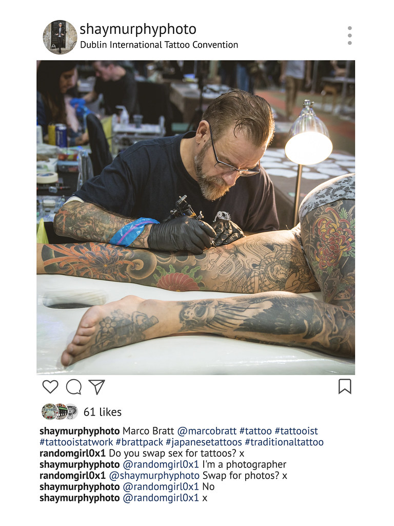 Instattoo: Marco at Dublin Tattoo Convention | Shay Murphy | Flickr