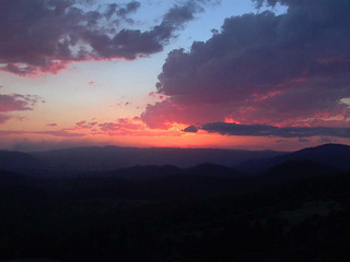 Sunset Over Conondale Valley