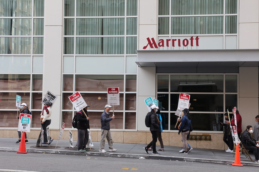 Marriott Hotel Strike