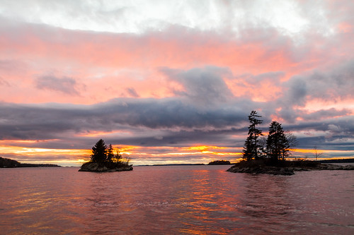 Sunset by Me in ME, Yet one more sunset taken at Lookout Point in Harpswell, Maine.harpswell lookoutpoint maine sunset d