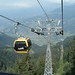 Trasa 8místné kabinkové lanovky Horbergbahn vede romantickým údolím Horbergtal, foto: Radim Polcer