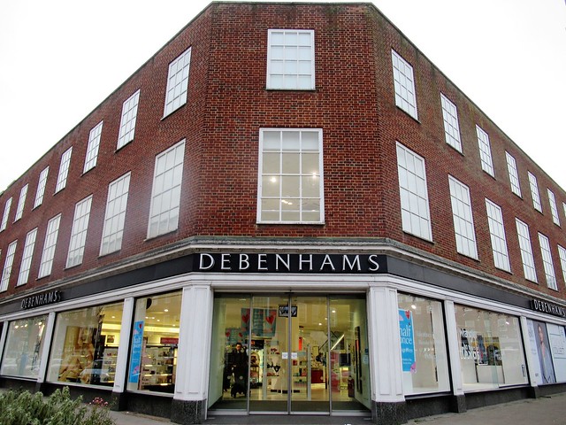 Debenhams Department Store Welwyn Garden City Hertfordshire