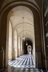 A Corridor In The Palace Of Versailles