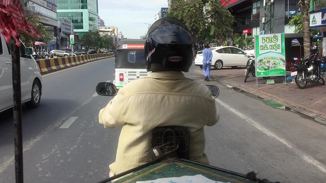 Tuck Tuck ride at Phnom Penh