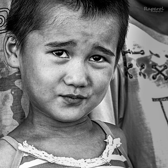 Retrato niño - Uzbequistán
