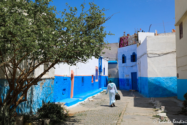 Shades of blue, Medina of Rabat