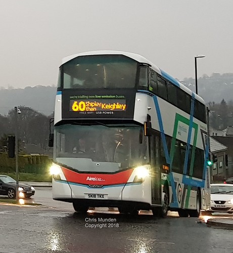 Wright Streetdeck Demonstrator SK18TKX at Keighley Bus Company | by munden.chris