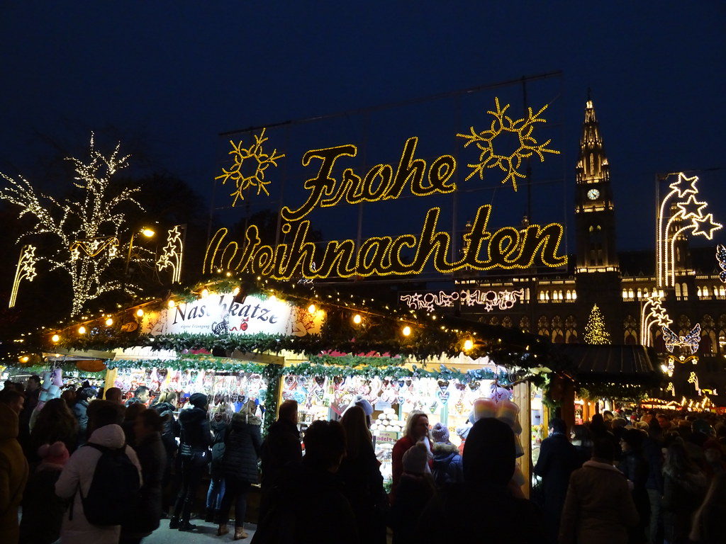 Foto Di Vienna A Natale.Wien 1 Bezirk The Art Of Christmas Fairs Of Vienna Un Flickr