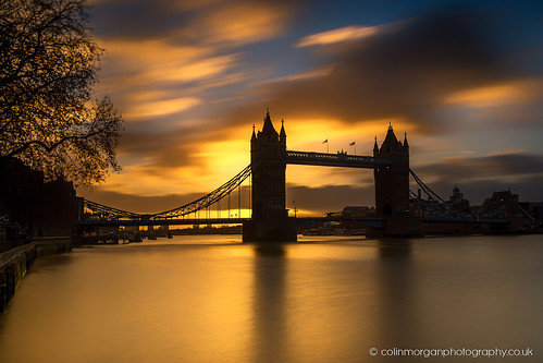 2018 clouds december london longexposure sky sunrise towerbridge england unitedkingdom gb riverthames bridge orange