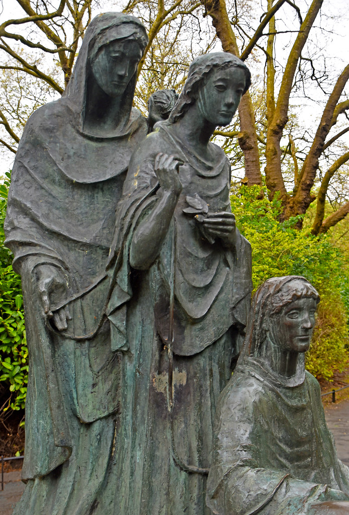 The Three Fates' by Josef Wackerle -- St. Stephen's Green… | Flickr