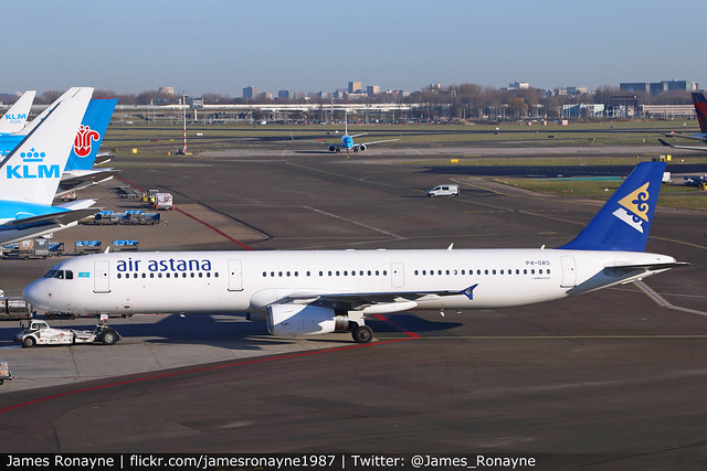 P4-OAS | Airbus A321-231 | Air Astana