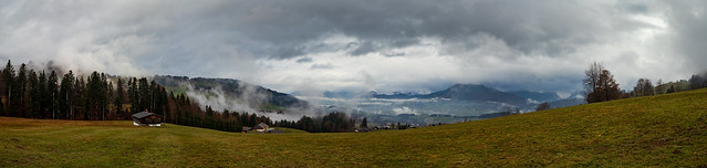 Panorama über Schwarzenberg