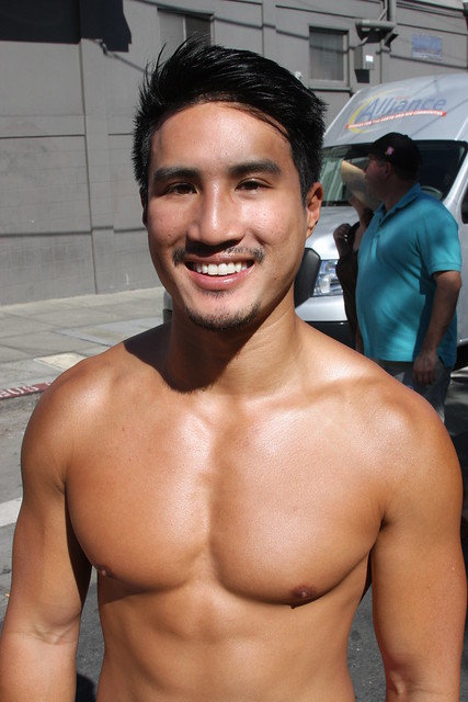 #14 ! TOP 15 MUSCLE HUNKS at the CASTRO STREET FAIR 2018 ! ( safe photo )