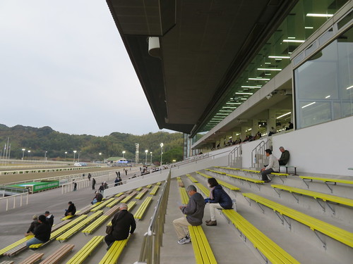 高知競馬場の屋外席