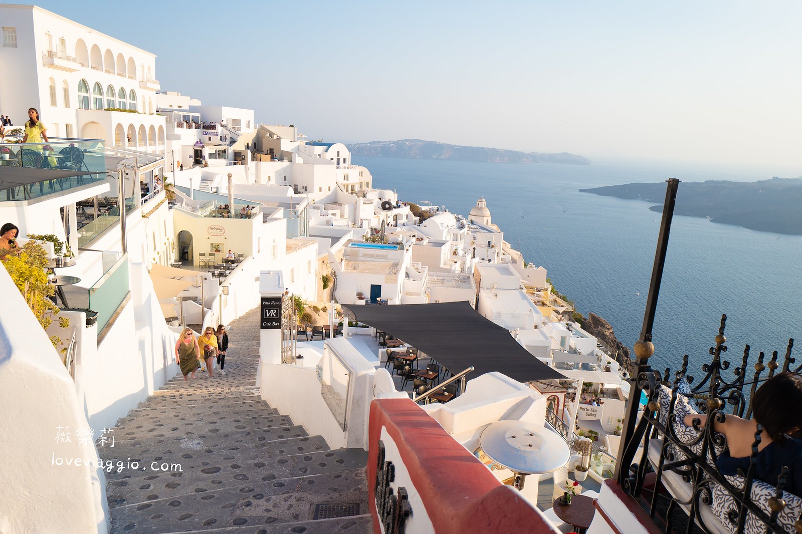 【希臘聖托里尼 Santorini】費拉Fira慢步 夢想中的藍與白 @薇樂莉 Love Viaggio | 旅行.生活.攝影