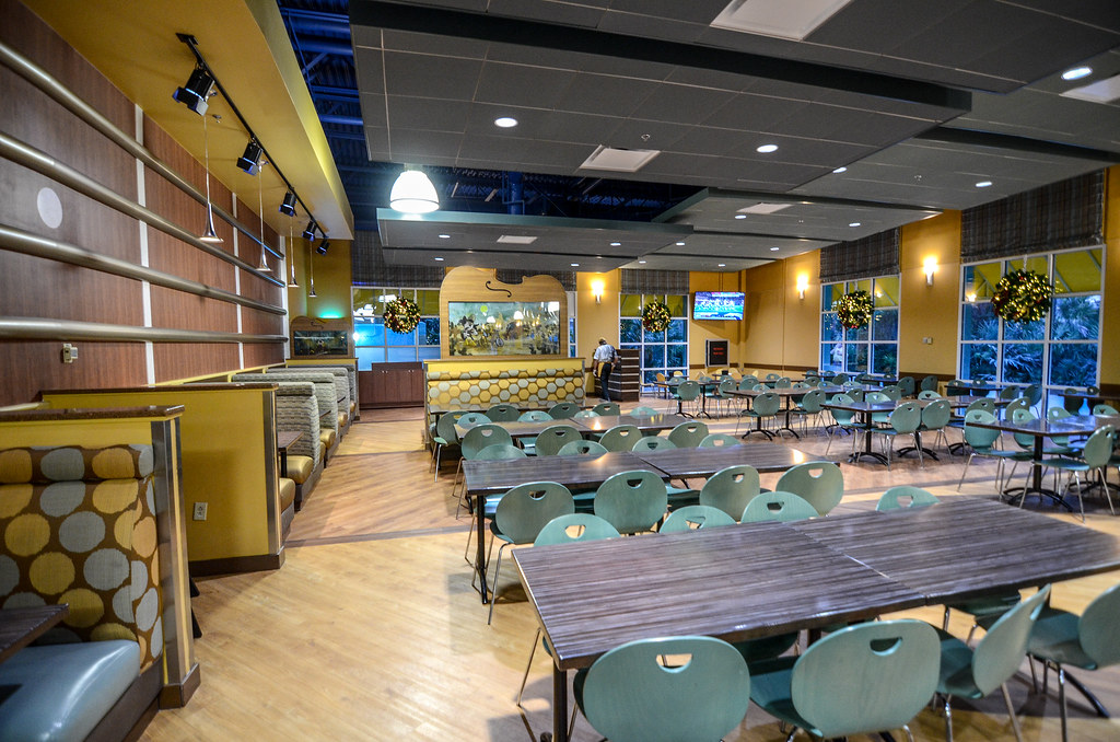 All Star Music Resort Intermission Cafe seating