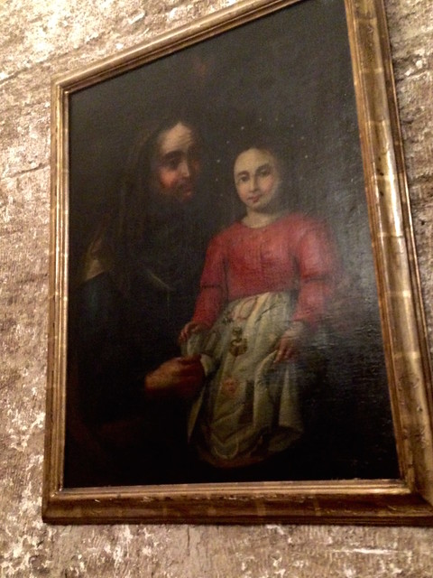 Virgen María niña con Santa Ana