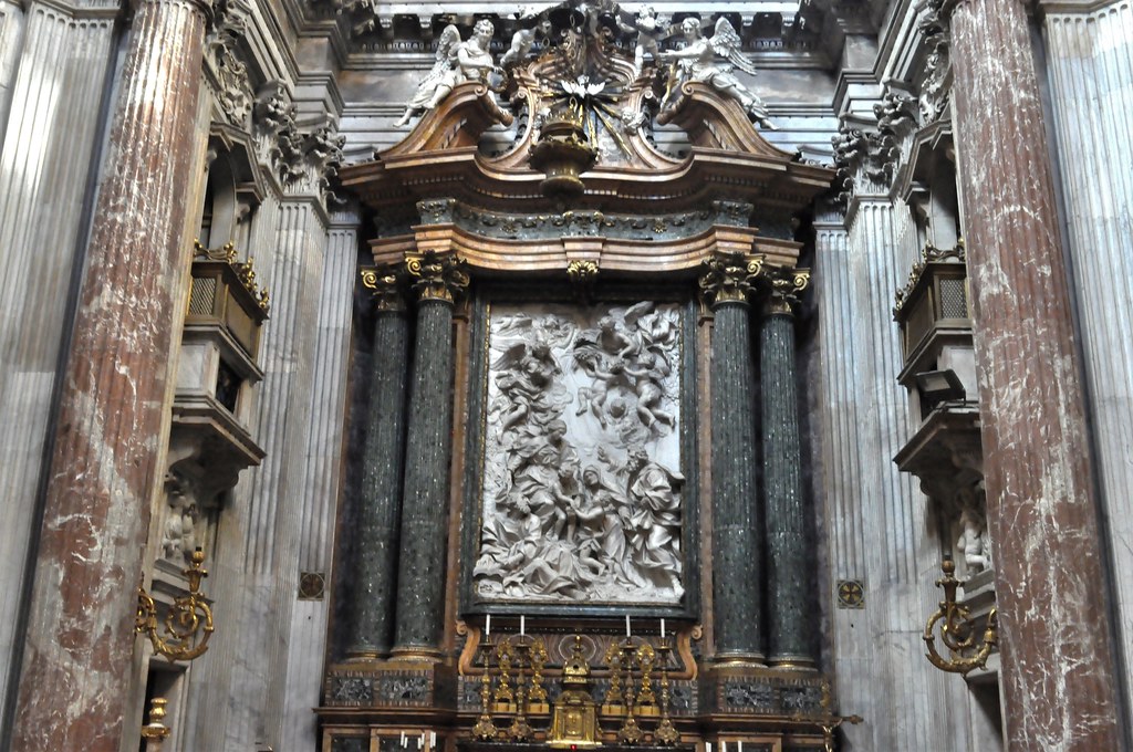 iglesia de santa ines en agonia-ROMA-Italia