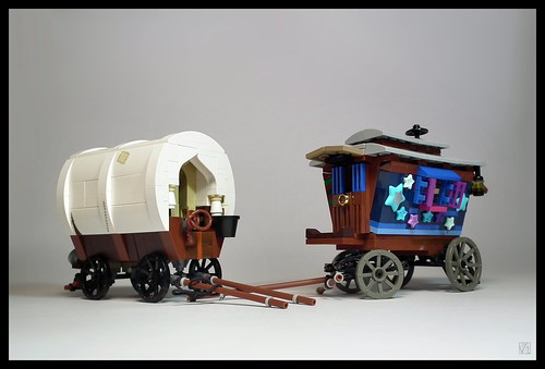 Gypsy wagons (Europe, XIX-XX c.)