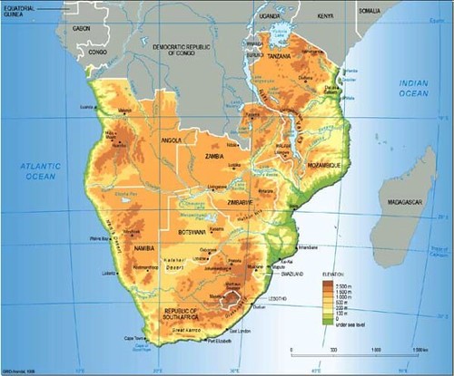 Political Map of South Africa - Nations Online Project