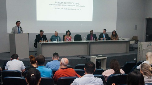 Fórum Institucional- Cinco Anos do Programa Mais Médicos no Paraná