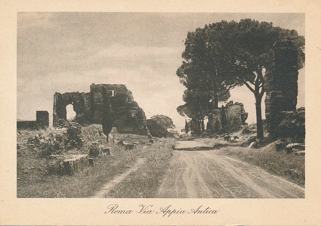 1944/1945 Rome Postcard