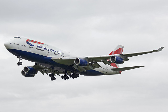 British Airways Boeing 747-436 G-CIVR