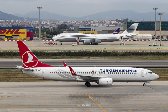 Boeing 737-8F2 TC-JVR Turkish Airlines