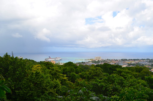 ochorios jamaica turtleriverfallsandgardens view town viewpoint