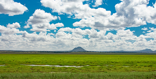 tanzania tarangire landscape clouds