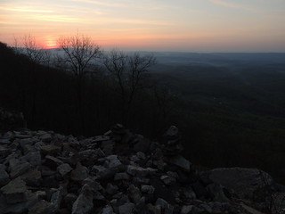 Sunrise over the New River Valley