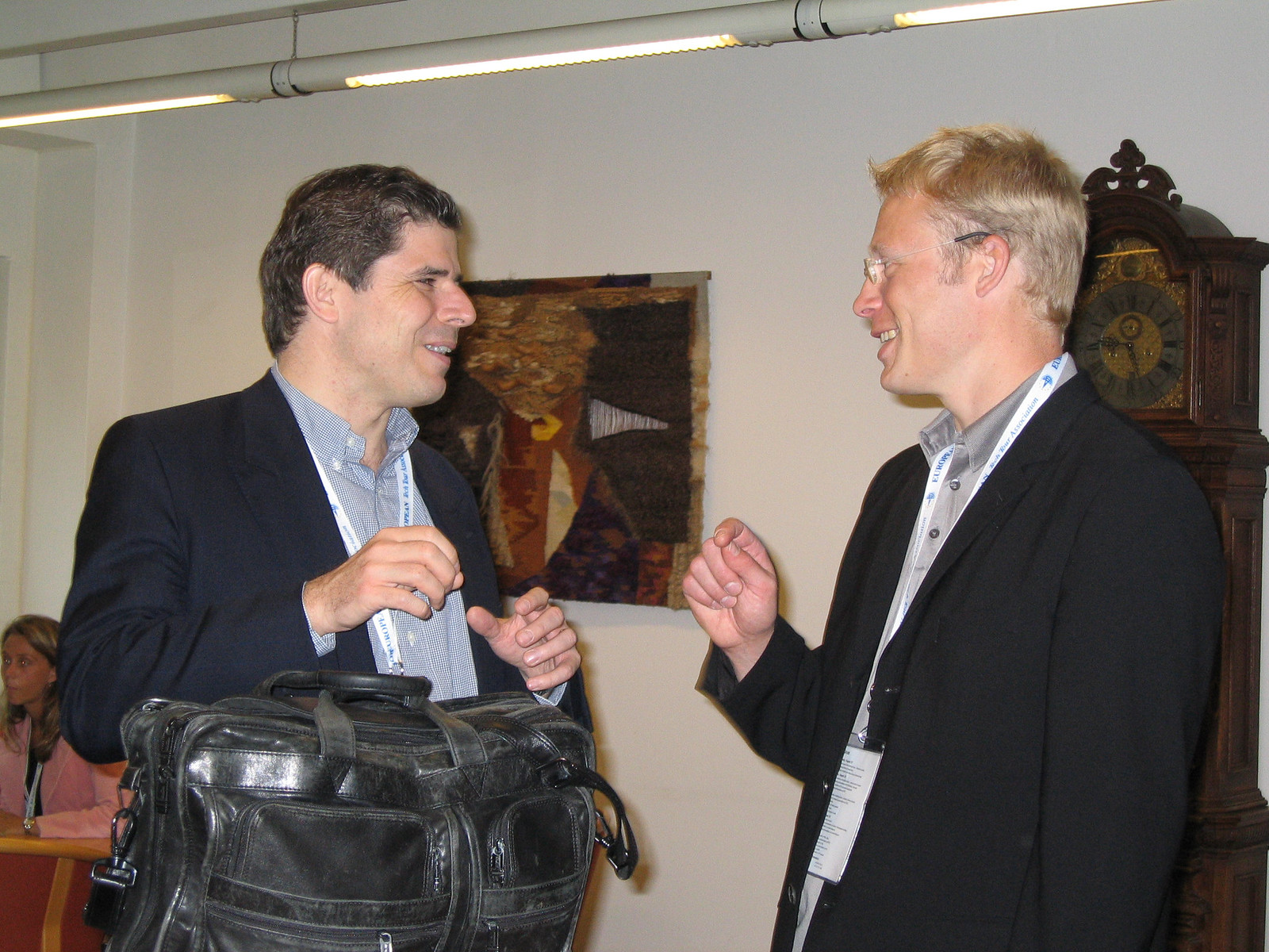 21 Jean Michel Deligny and Markus Salolainen networking