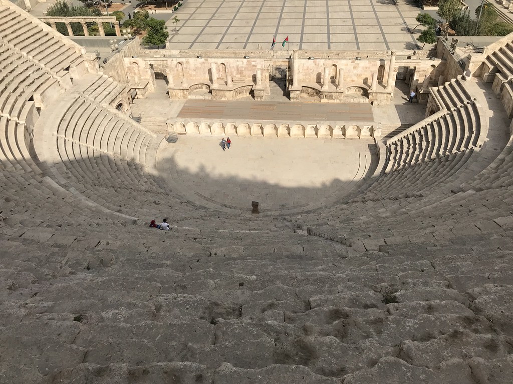 The Roman Theater, Amman, Jordan.
