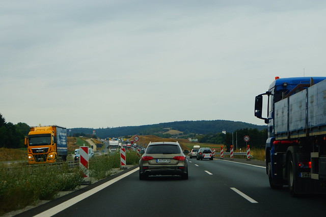 A3 E56 Autobahn Passau - Nürnberg - Würzburg - Frankfurt - Köln Deutschland