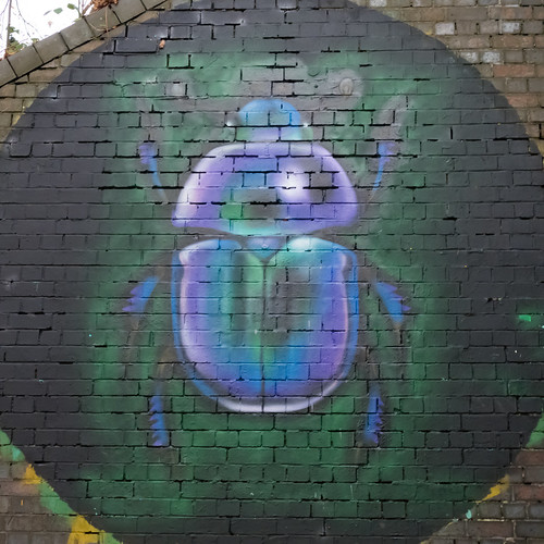 Scarab beetle (graffiti)